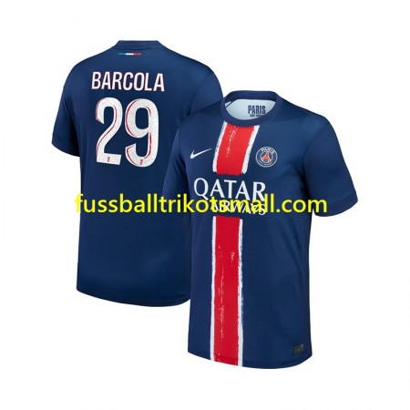 Fußballtrikots Paris Saint-Germain Bradley Barcola 29 2024-2025 Kurzarm Heimtrikotsatz kaufen Fußballtrikots Paris Saint-Germain Bradley Barcola 29 2024-2025 Kurzarm Heimtrikotsatz kaufen